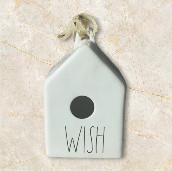 RaeDunn "Wish" Birdhouse - Picture 2 of 3